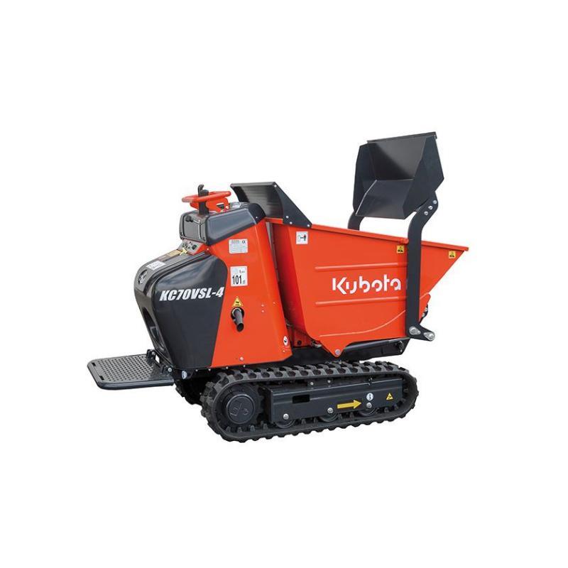 Leje af motorbør Kubota KC 70 SL-4 