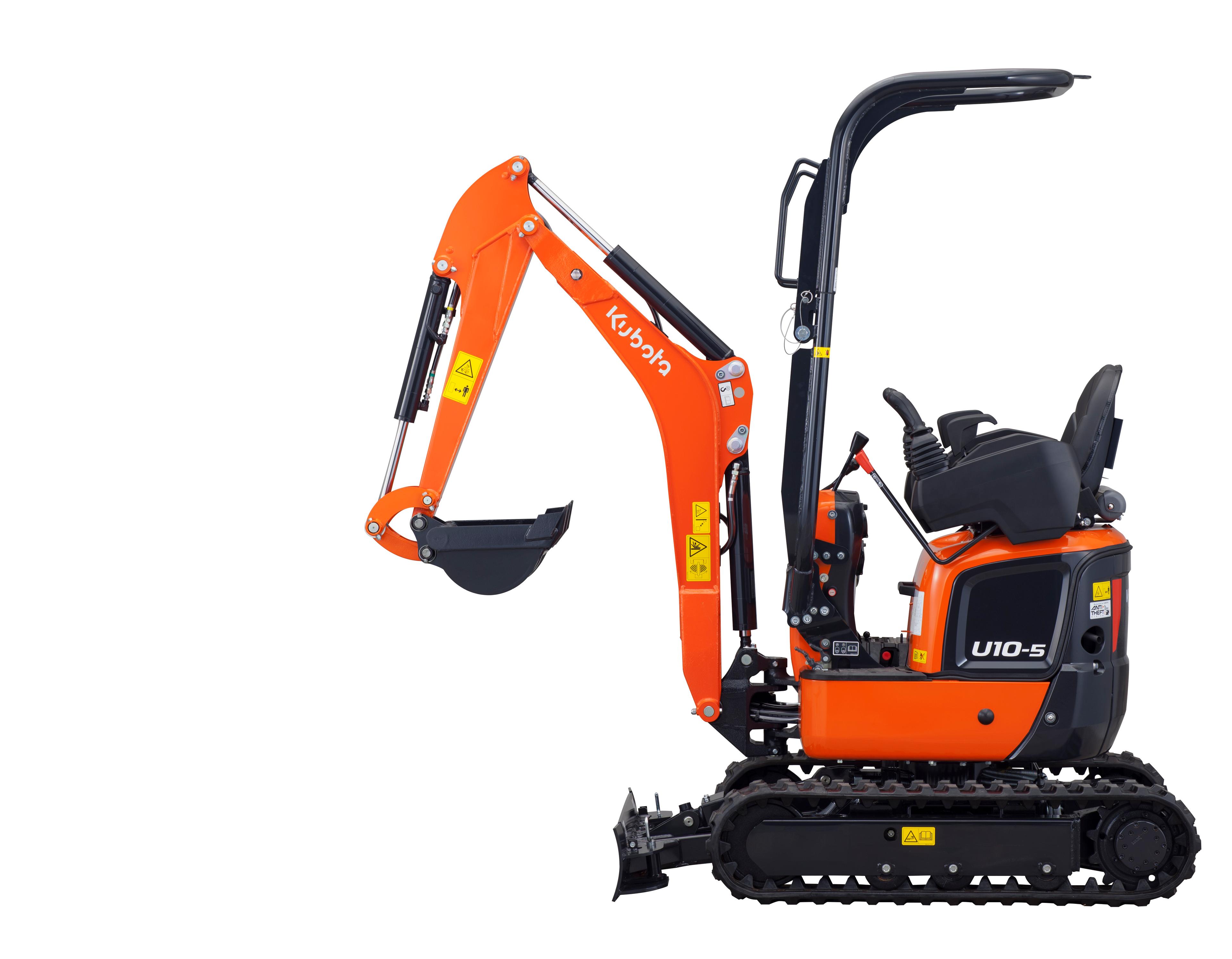 Lej Kubota minigraver